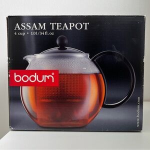 Bodum Assam 4 Cup Glass Tea Pot